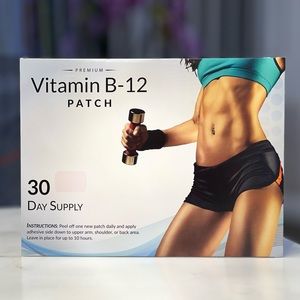 VitaPatch Vitamin B12 Patch for Energy Plus – 30 Day Supply Vitamin B12 Patches